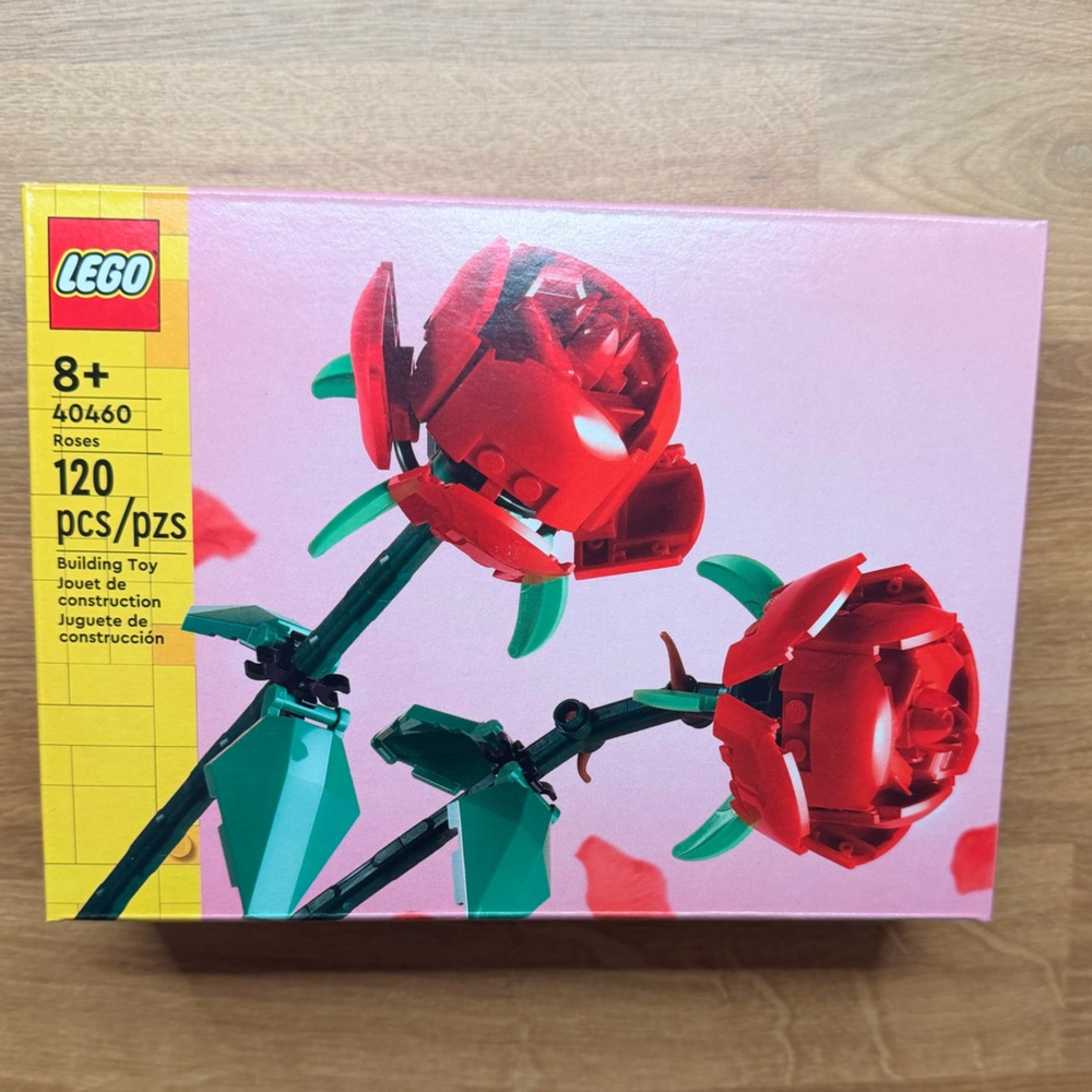 LEGO Roses 40460 Botanical Collection Building Set 120 Pieces - Picture 1 of 1